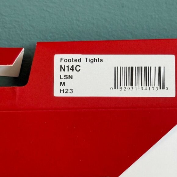 Girls Capezio Hold & Stretch Footed Tights N14C LSN Light Suntan Medium Dancewea - Picture 3 of 5